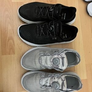 (2)MENS UNDER ARMOUR GOLF SHOES BOA STYLE SIZE 10